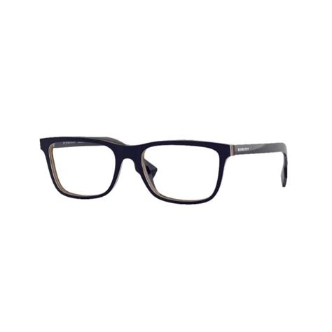 Burberry BE2292F 3799 Eyeglasses Men's Check Multilayer Blue 